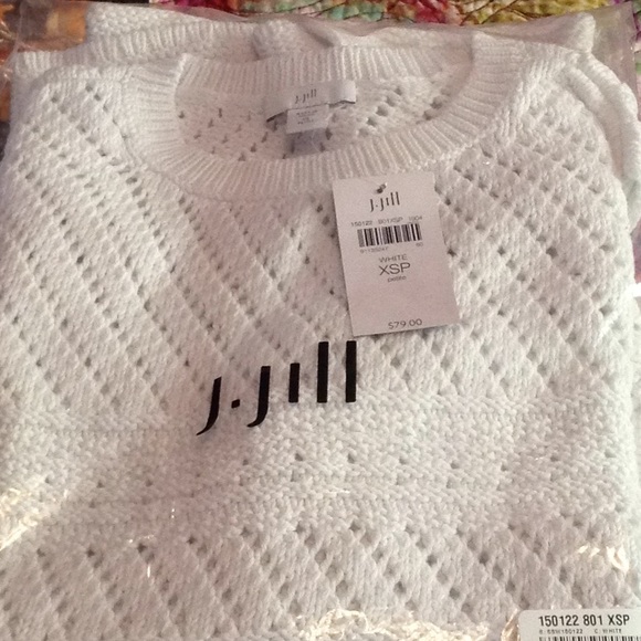 J. JILL💖DONATED💖NWT j. jill SPRING TOP-READ PLS - Picture 2 of 8